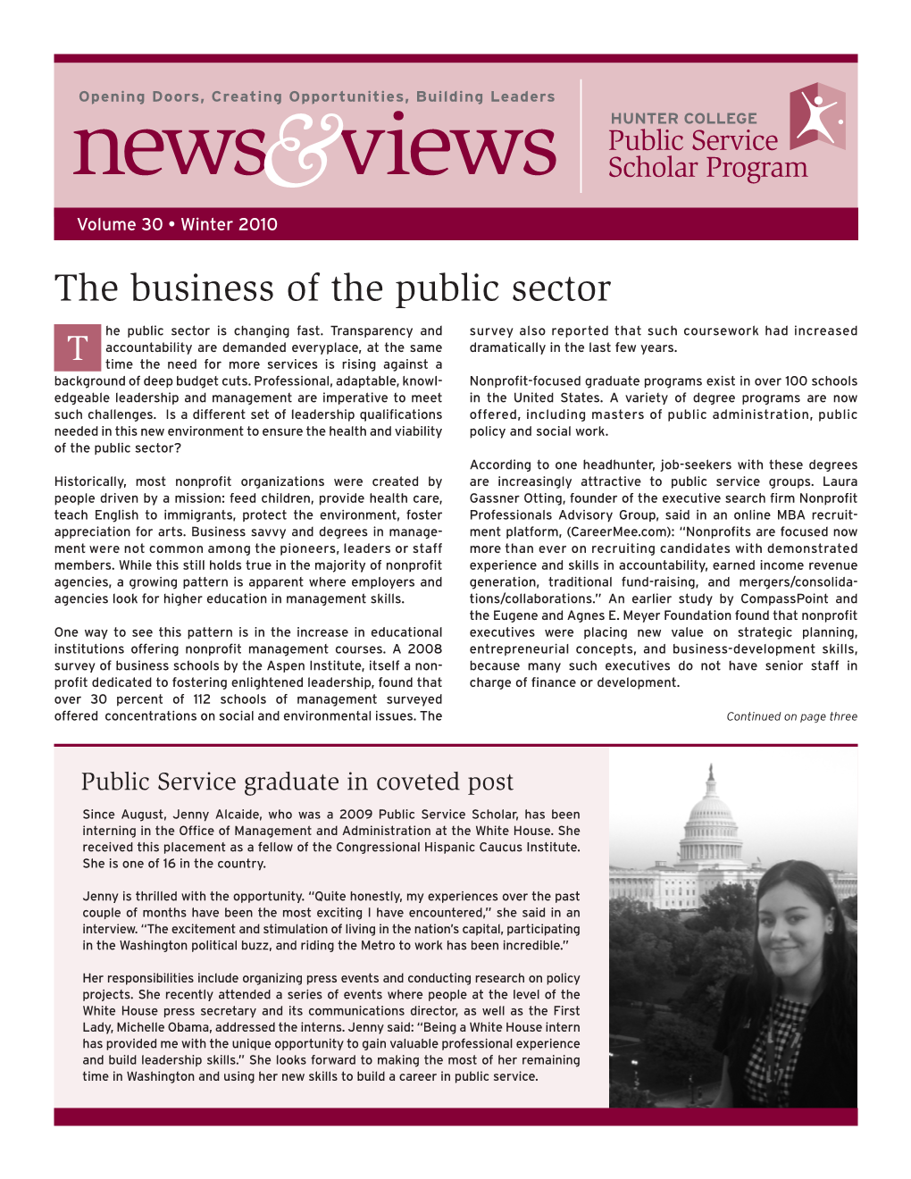 The Business of the Public Sector