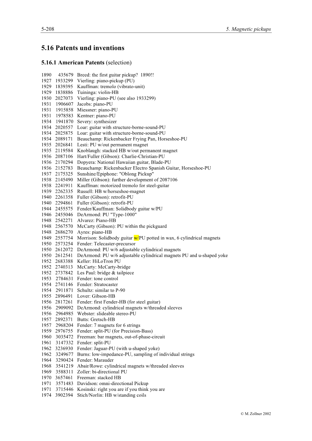 5.16 Patents Und Inventions