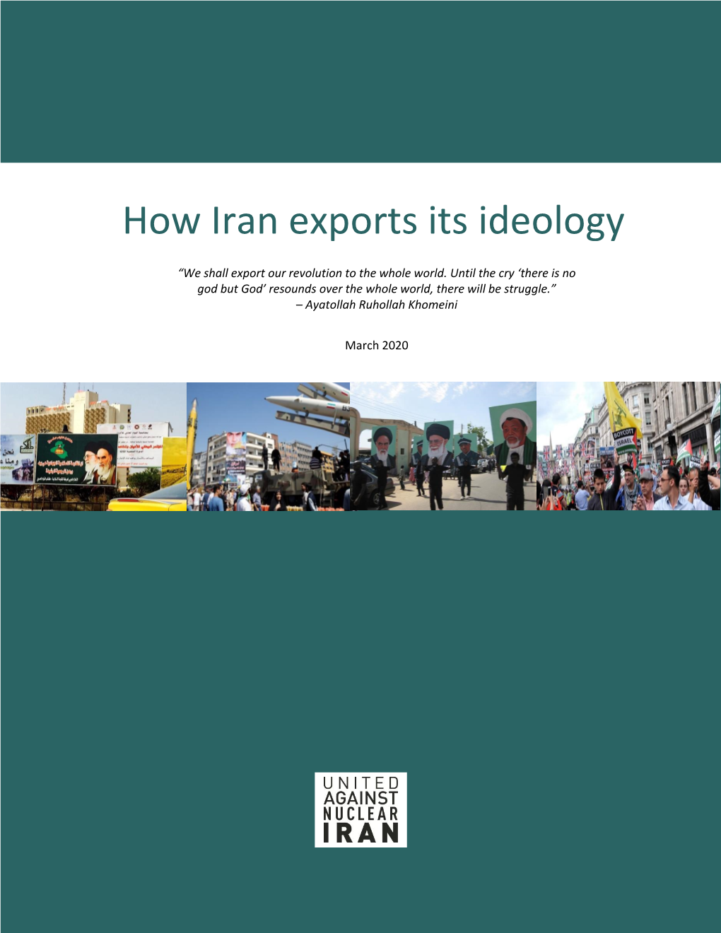 How Iran Exports Its Ideology