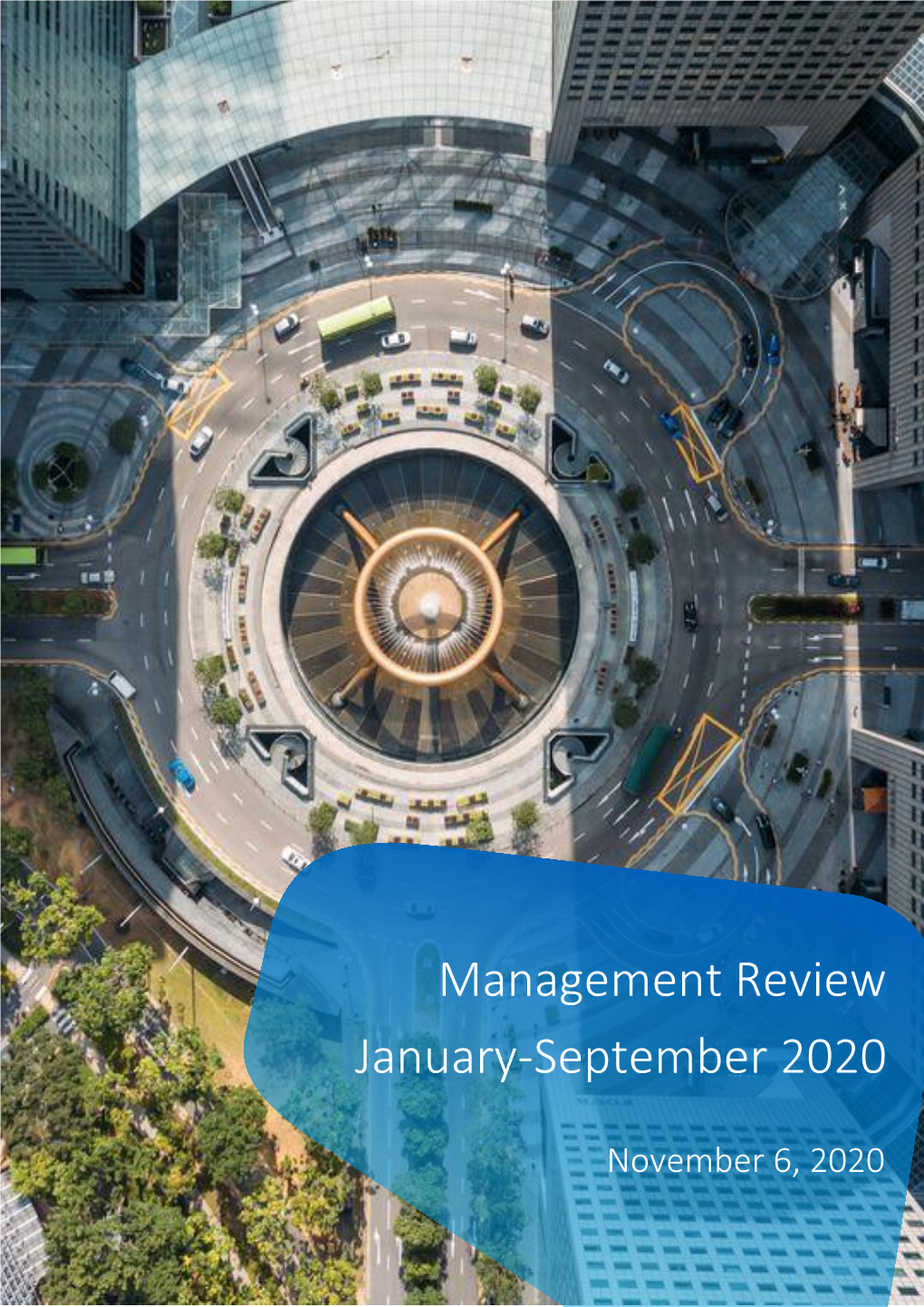 Management Review January-September 2020