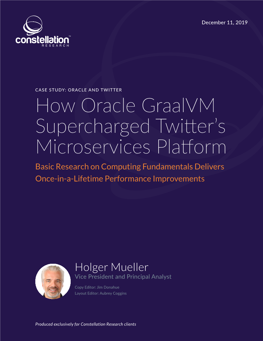 Graalvm Twitter Case Study