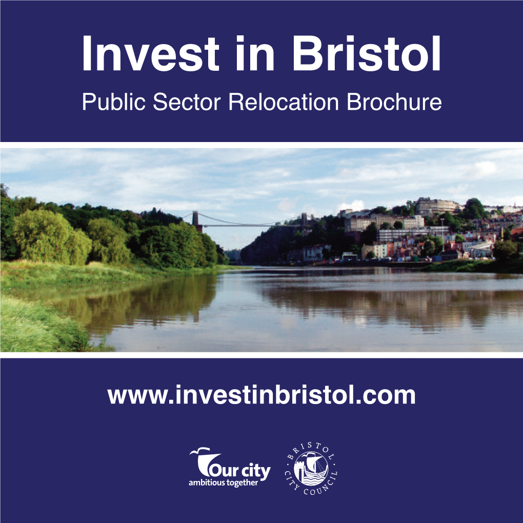Invest in Bristol Public Sector Relocation Brochure
