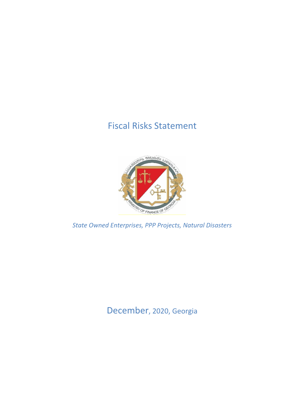 Fiscal Risks Statement