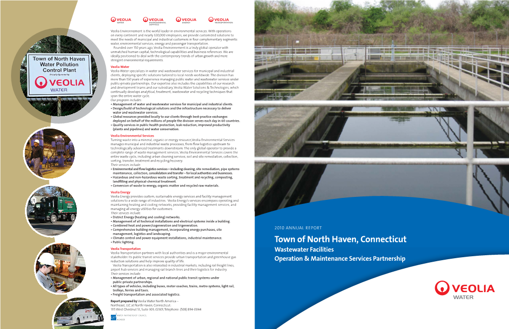 Veolia Wastewater Facilities 2010 Annual Report