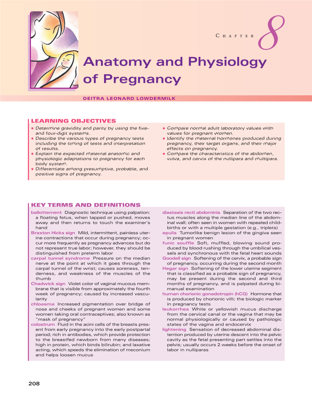 Anatomy and Physiology of Pregnancy 209