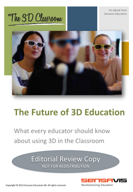 The Future of 3D Education
