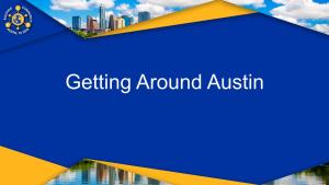 Getting Around Austin To/From ABIA