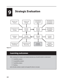 9 Strategic Evaluation
