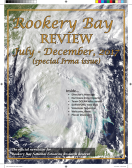 Review July - December, 2017 (Special Irma Issue)