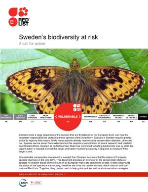 Sweden's Biodiversity at Risk: a Call to Action