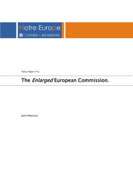 The Enlarged European Commission European Commission