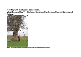 Birdham, Itchenor, Chichester, Church Norton and Selsey