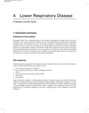 4 Lower Respiratory Disease