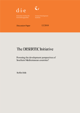The DESERTEC Initiative