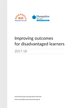Improving Outcomes for Disadvantaged Learners In