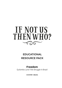 EDUCATIONAL RESOURCE PACK Freedom