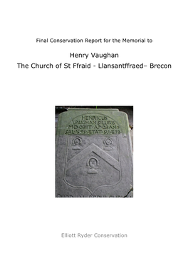 Henry Vaughan the Church of St Ffraid