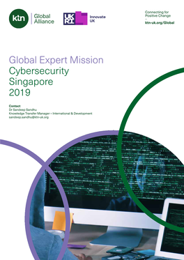 Global Expert Mission Cybersecurity Singapore 2019