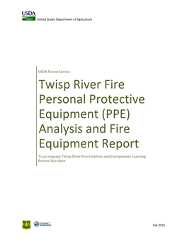 Twisp River PPE and Equipment Analysis Report