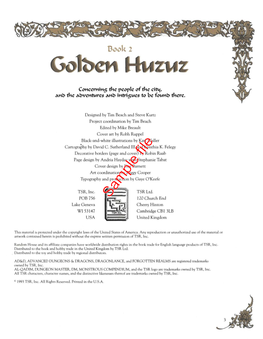 Golden Huzuz