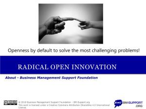 Radical Open Innovation
