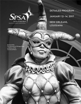 2017 SPSA Conference Program