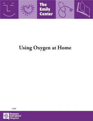 Using Oxygen at Home