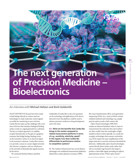 The Next Generation of Precision Medicine – Bioelectronics