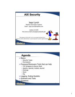 AIX Security