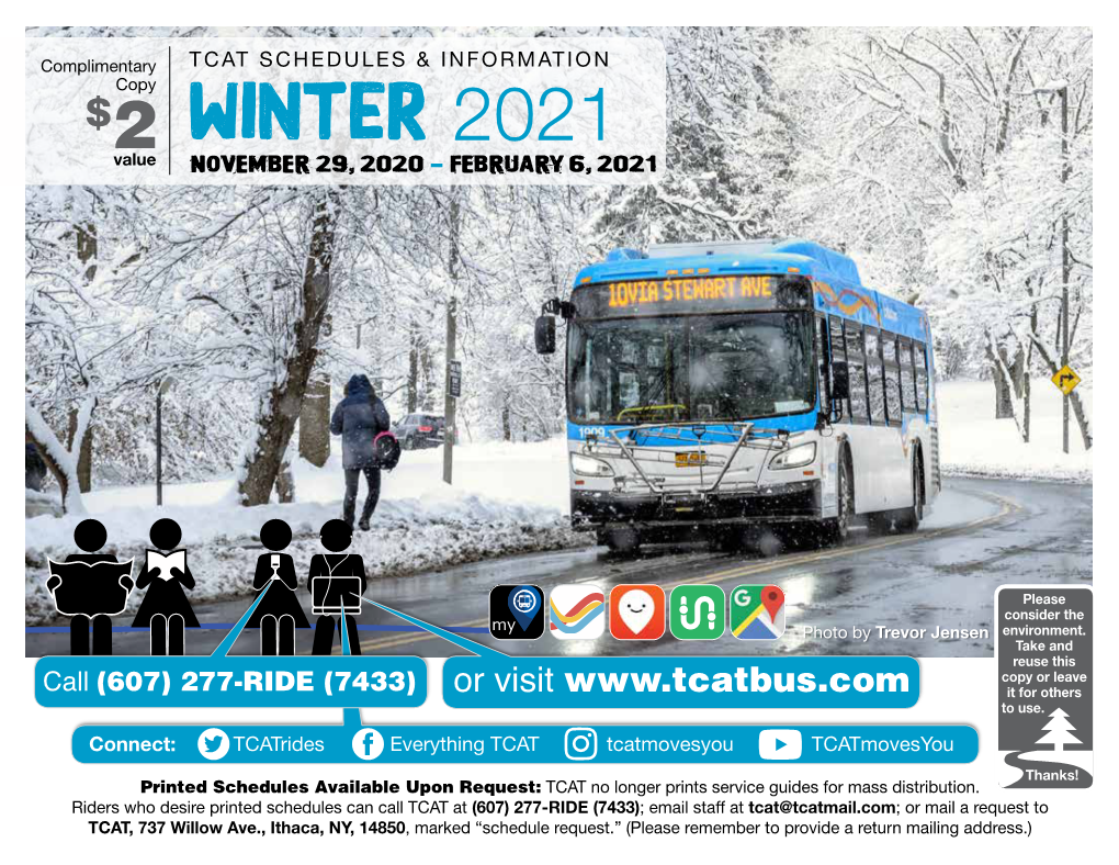 Winter 2021 Value – November 29, 2020 February 6, 2021