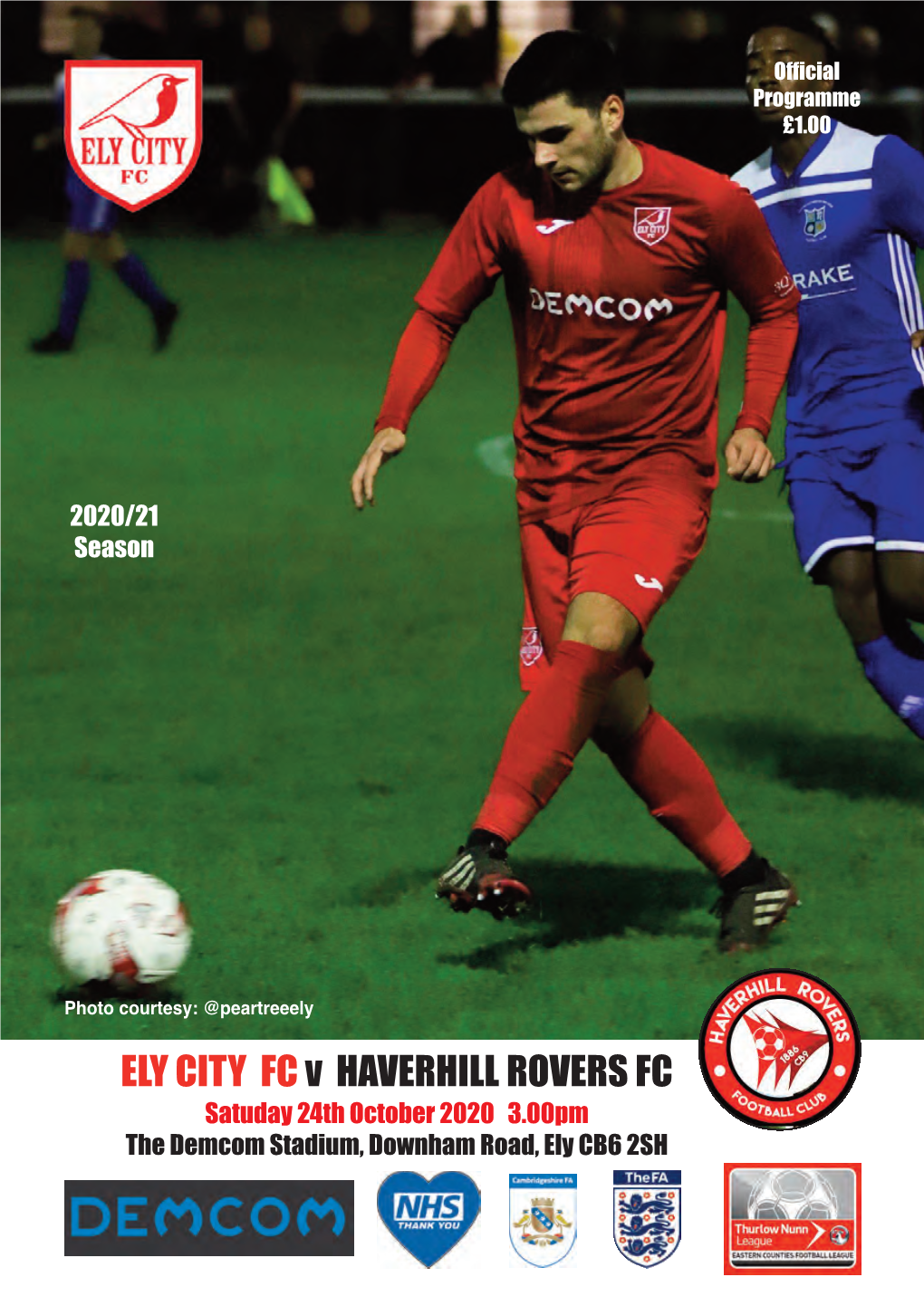 ELY CITY FC V HAVERHILL ROVERS FC