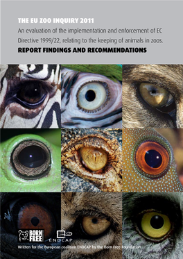 EU Zoo Inquiry Report Findings and Recommendations