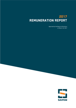 2017 Remuneration Report