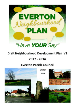 Everton Parish Draft Neighbourhood Development Plan V2 – Winter 2017