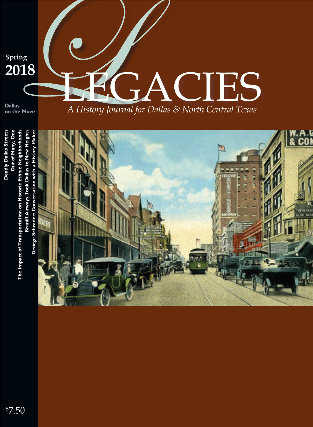 7.50 a History Journal for Dallas & North Central Texas