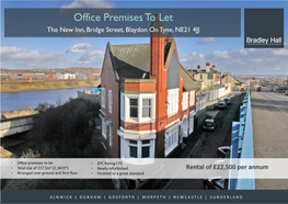 Office Premises to Let