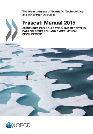 Frascati Manual 2015
