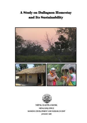 A Study on Dallagaon Homestay & Its Sustainability