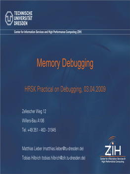 Memory Debugging