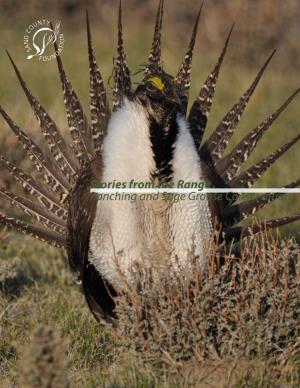 Stories from the Range Ranching and Sage Grouse Conservation Stories from the Range Ranching and Sage Grouse Conservation
