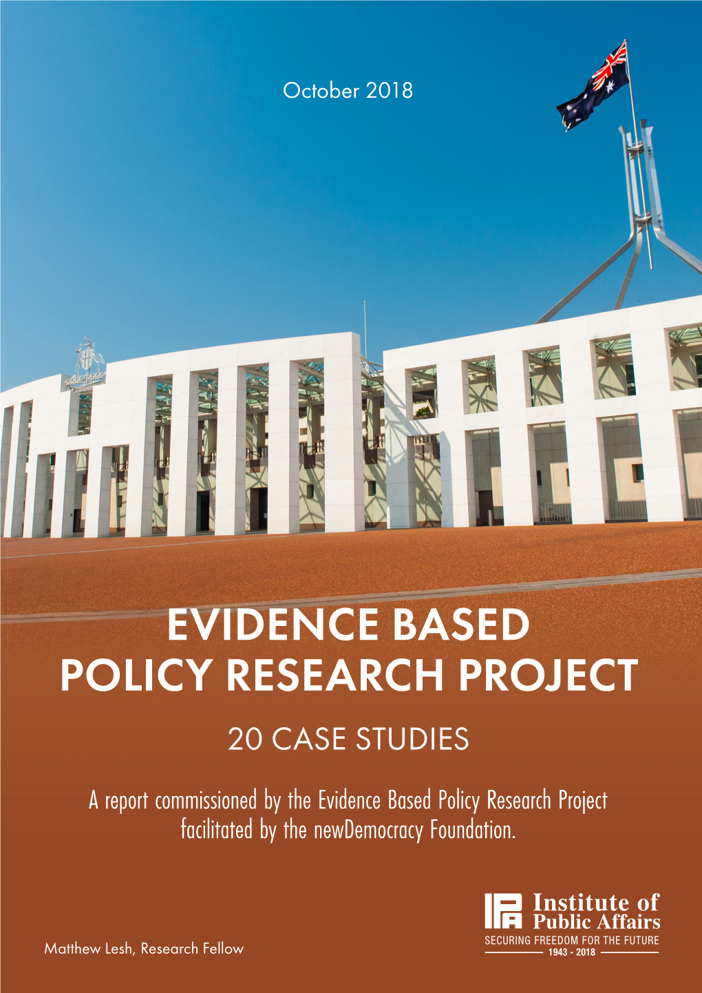 Evidence Based Policy Research Project 20 Case Studies