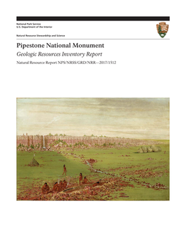 Pipestone National Monument Geologic Resources Inventory Report