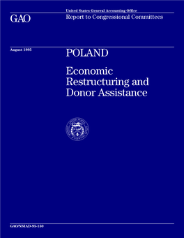 NSIAD-95-150 Poland: Economic Restructuring and Donor Assistance