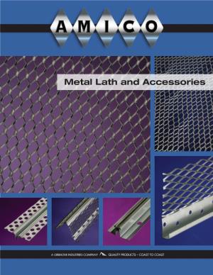 Metal Lath and Accessories