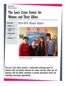The Lucy Cross Center for Women and Their Allies