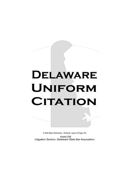 Uniform Citation