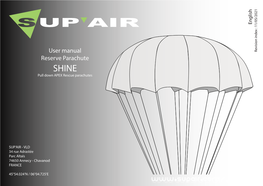 User Manual Reserve Parachute