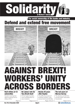 Defend and Extend Free Movement