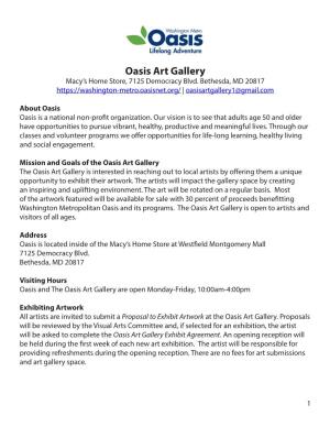 Oasis Art Gallery Macy’S Home Store, 7125 Democracy Blvd
