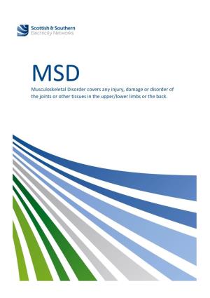 SSE – MSD Booklet